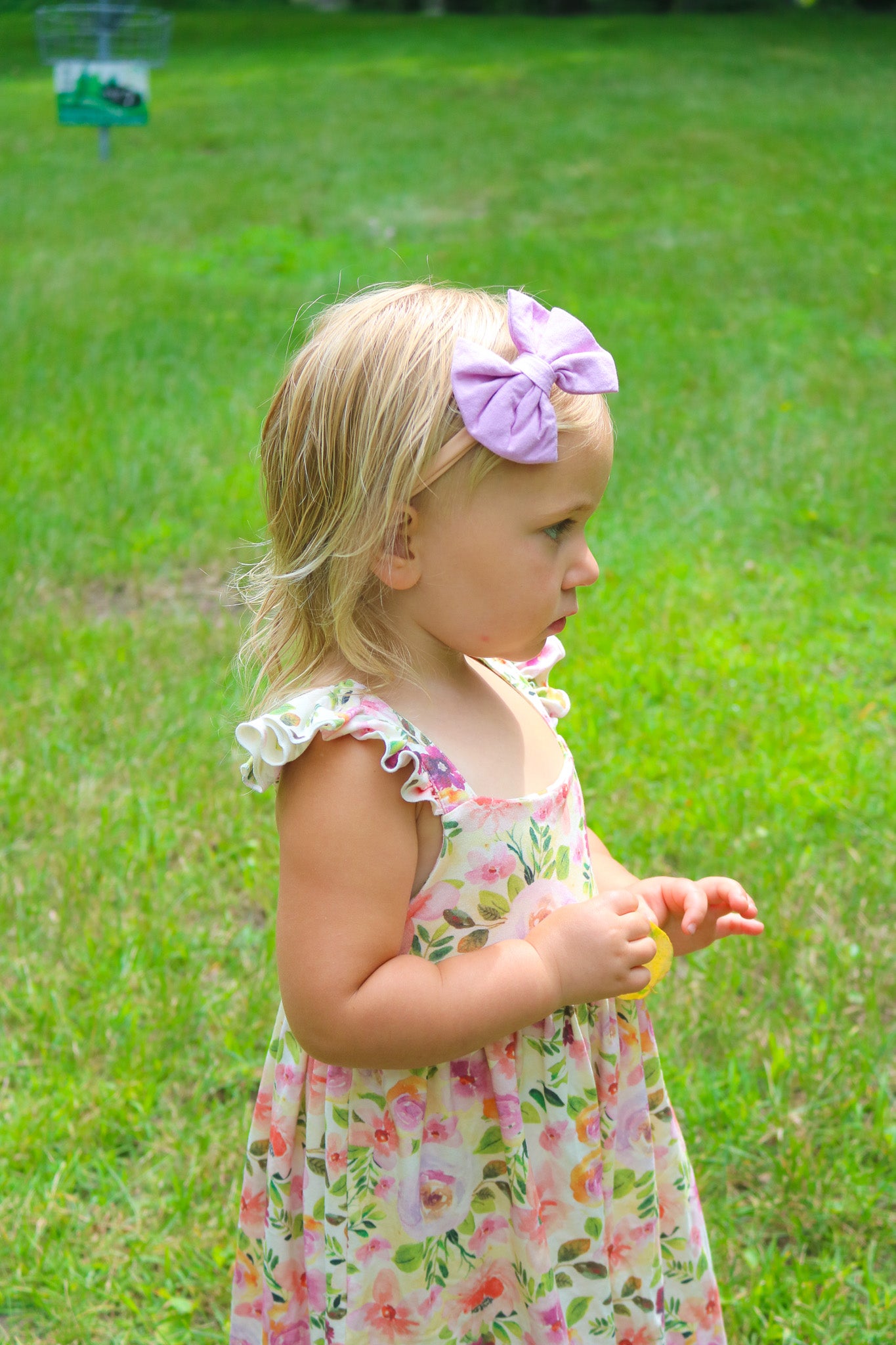 Lilac Nylon Headband