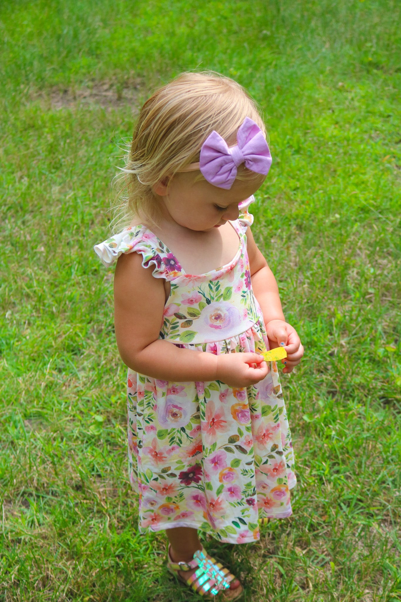 Lilac Nylon Headband