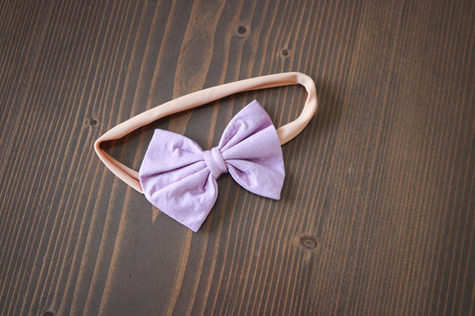 Lilac Nylon Headband